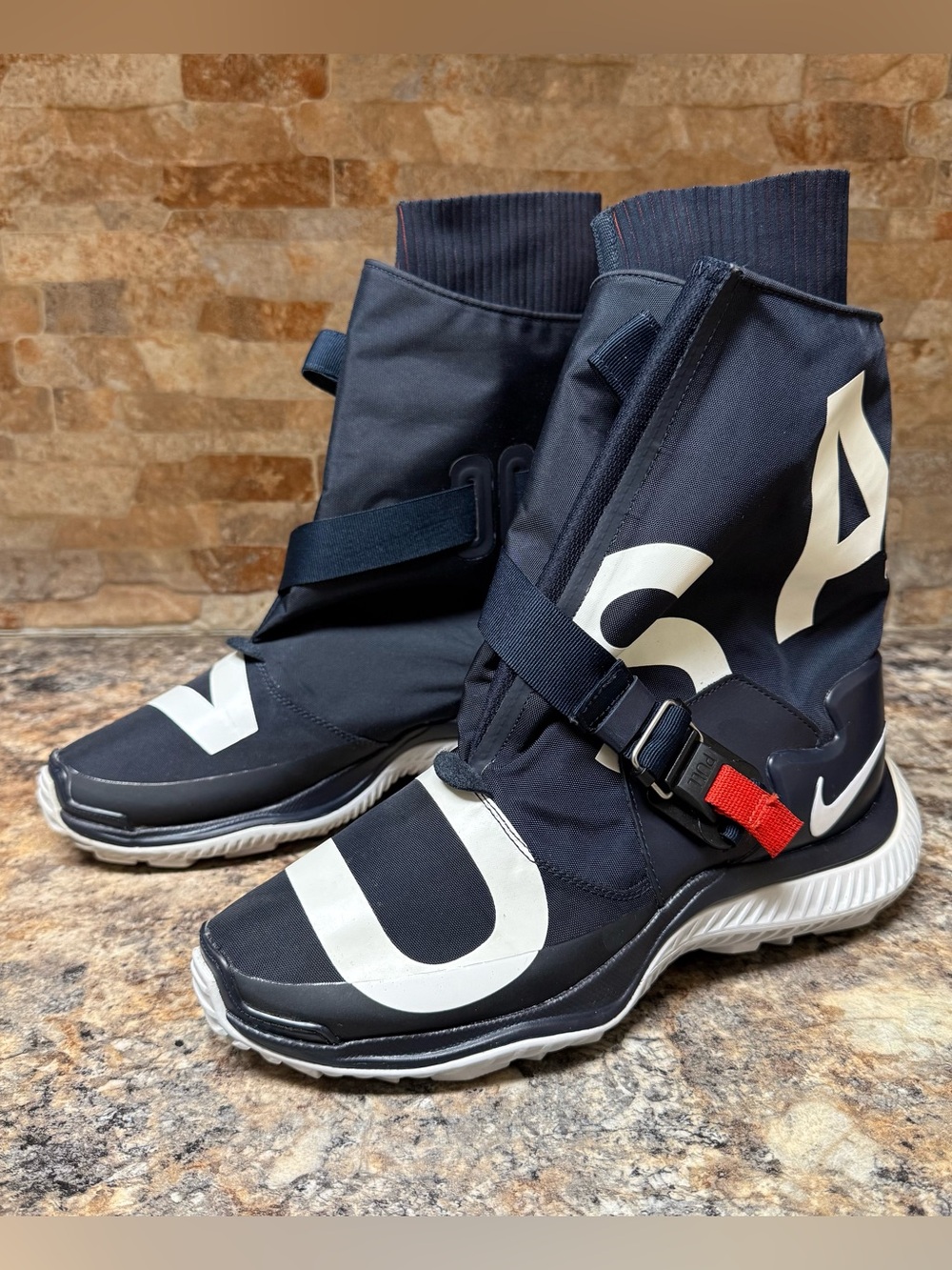 Nike Lab NSW Gaitor Boots 2018 USA Team Olympics Women’s Sz 8.5